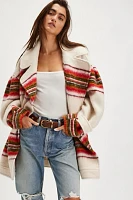 Henri Wool Stripe Coat