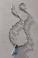 Eric Silva Wood Abalone Necklace