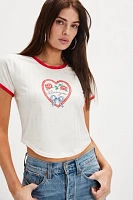 For Love & Lemons I You Heart Baby Tee