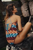 It's Now Cool The Crochet One-Piece Swimsuit