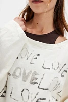 Magnolia Pearl Love Sweatshirt