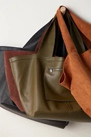 Blair Reversible Vegan Suede Tote