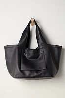 Blair Reversible Vegan Suede Tote