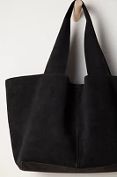 Blair Reversible Vegan Suede Tote