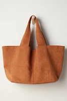 Blair Reversible Vegan Suede Tote