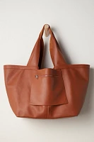 Blair Reversible Vegan Suede Tote