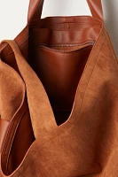 Blair Reversible Vegan Suede Tote