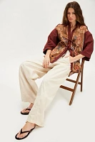 We The Free Pressed Flowers Kimono