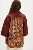 We The Free Pressed Flowers Kimono