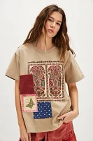 Found Patchwork Tee