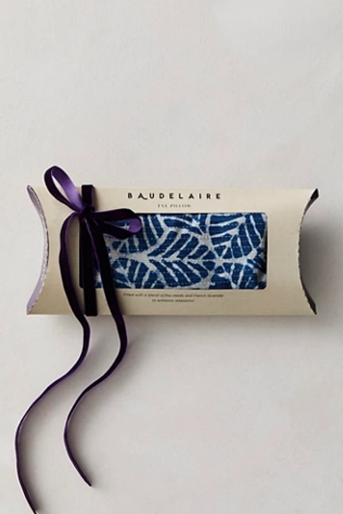 Baudelaire Indigo Eye Pillow