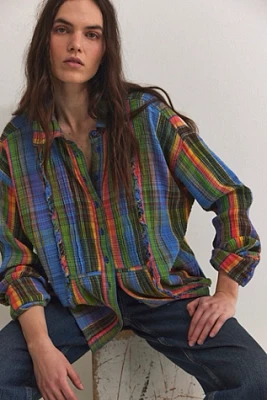 We The Free Madras Top