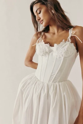 For Love & Lemons Antoinette Taffeta Gown