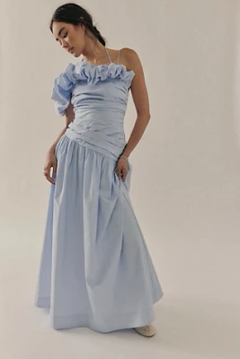 Shona Joy Maoiri Bubble Sleeve Maxi Dress