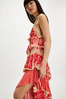 Spell x FP Full Bloom Ruffle Dress