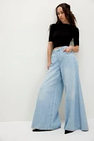 CRVY Pacifica Wide-Leg Jeans