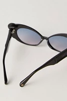 Anna Sui Pearl Wing Oversized Sunglasses