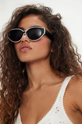 Suki Polarized Cat-Eye Sunglasses