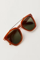 Chloe Polarized Aviator Sunglasses