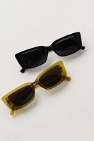 Miley Polarized Rectangle Sunglasses