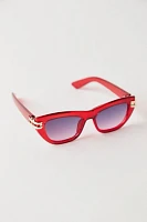 Bombshell Embellished Cat-Eye Sunglasses