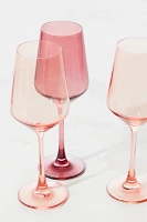 Colored Wine Glasses, Set of 4