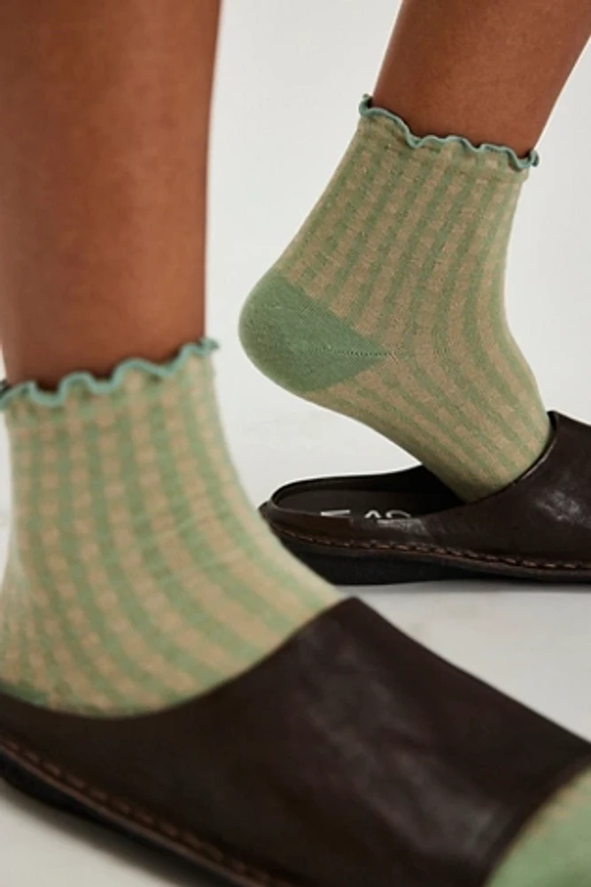 Posh Picnic Ruffle Socks
