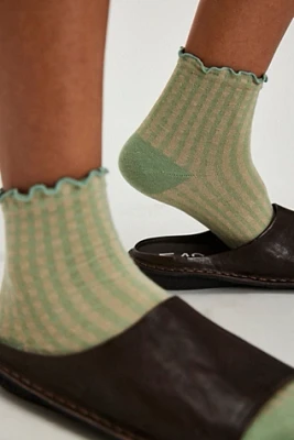 Posh Picnic Ruffle Socks
