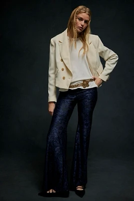 Nightcap Burn Out Velvet Flare Pants