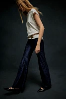 Nightcap Burn Out Velvet Flare Pants