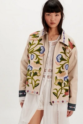 Found Floral Work Jacket