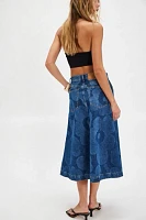 Marimekko Maridenim Suoritus Unikko Skirt