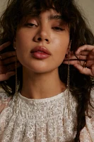 Emery Metal Dangle Earrings