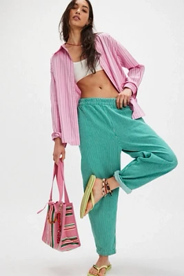 Bobo Choses Striped Twill Cocoon Pants