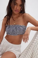 Seersucker Smocked Bandeau