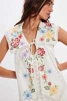 Willow Embroidered Mini Dress