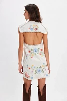 Willow Embroidered Mini Dress