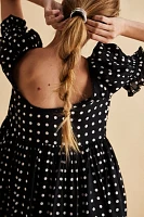 Daisy Dots Mini Dress