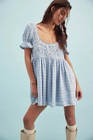 Daisy Dots Mini Dress