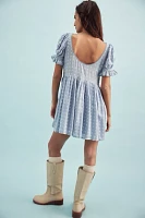 Daisy Dots Mini Dress