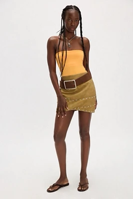 APPARIS Bullet Sans Vegan Leather Cross Skirt