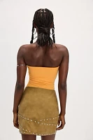 APPARIS Bullet Sans Vegan Leather Cross Skirt