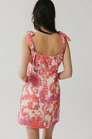 Anna Sui Tie Mini Dress