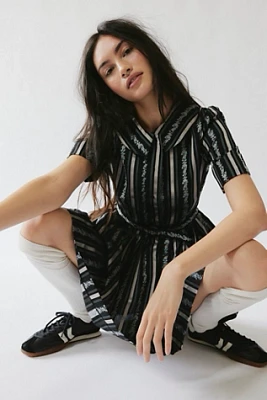 Anna Sui Belted Mini Dress