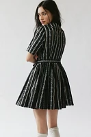 Anna Sui Belted Mini Dress