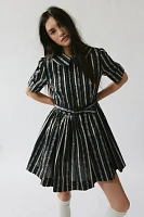 Anna Sui Belted Mini Dress