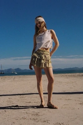Nora Cotton-Linen Top