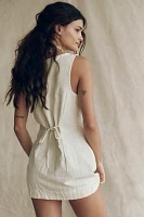 Sunkissed Whisper Cotton-Linen Mini