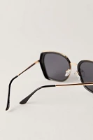 Dara Oversized Square Sunglasses