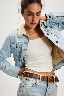 Wrangler Western Sherpa Denim Jacket